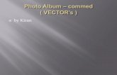 Photo album – commed                      ( vector’s )