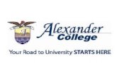 Admission in Alexander College,Vancouver, B.C, Canada
