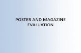 Poster & magazine evaluation