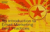 An Introduction to Email Marketing Best Practices