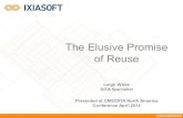 The Elusive Promise of Reuse