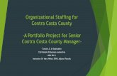 Organizational staffing for contra costa county