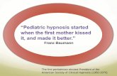 Ipa november pediatric hypnosis no video