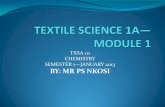 Textile science - Chemistry