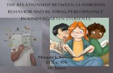 The relationship between classroom behavior and reading performance