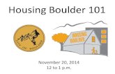 Housing Boulder 101 Webinar Presentation