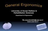 General Ergonomics   Week 1