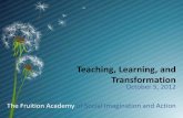 Teaching, Learning, and Transformation