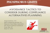 Phosphorus Limits: Avoidance Tactics to Consider During Compliance Planning