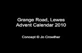 Grange Road Christmas advent calendar 2010