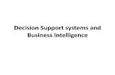 Decision support systems and business intelligence
