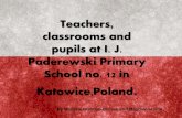Teachers, classrooms and pupils