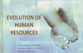 Evolution of human resources