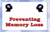 preventing memory loss