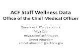ACF Staff Wellness Survey Initial Findings