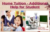 Home Tuition - Additional Help for Student