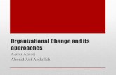 Organizational change and its approaches