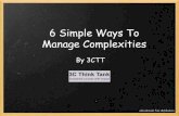 6 simple ways to manage complexities