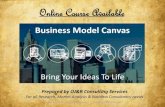 Business Model Canvas: Bringing Your Ideas to Life