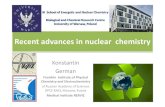 2014 warsaw uni-k-german-recent advances in nuclear chemistry - 4th lecture