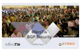 MikroTik BGP Security - MUM 2014 (rofiq fauzi)