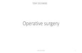 Operative surgery ppt mbbs students