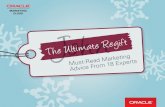 The Ultimate Regift: Must-Read Marketing Advice From 18 Experts