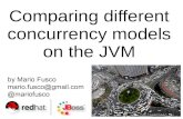 Comparing different concurrency models on the JVM