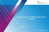 Oracle HCM & Talent Cloud Implementation