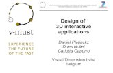 Design of 3D interactive applications for museums