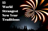 15 World Strangest New Year Traditions