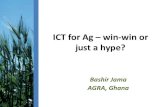 ICT for Ag – win-win or just a hype?