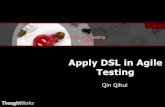 Apply dsl in agile testing