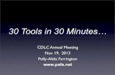 CDLC 2013 Annual Meeting Keynote