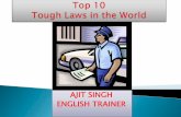 Top 10 tough laws in the world