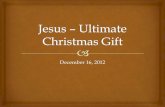 Jesus – ultimate christmas gift   online version