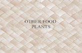 Other food plants