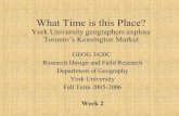 York University Geographers Explore Toronto’S Kensington Market