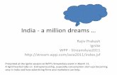 India -  A Million Dreams