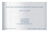 ITAR for Defense Industry Executives