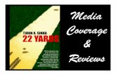 Media coverage " 22 Yards" by Author Tuhin A Sinha