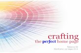 Crafting the Perfect Home Page