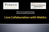 Live Collaboration with WebEx