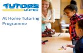 At Home Tutoring Programme - Tutors United