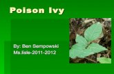 Poison ivy (benjamin sempowski v1)