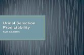 Urinal selection predictability