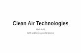 Clean air technologies