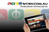 WCSN Sponsorship Opportunities