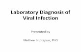 Laboratory diagnosis of viral infection