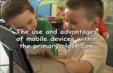 Mobile Devices within the Primary Classroom